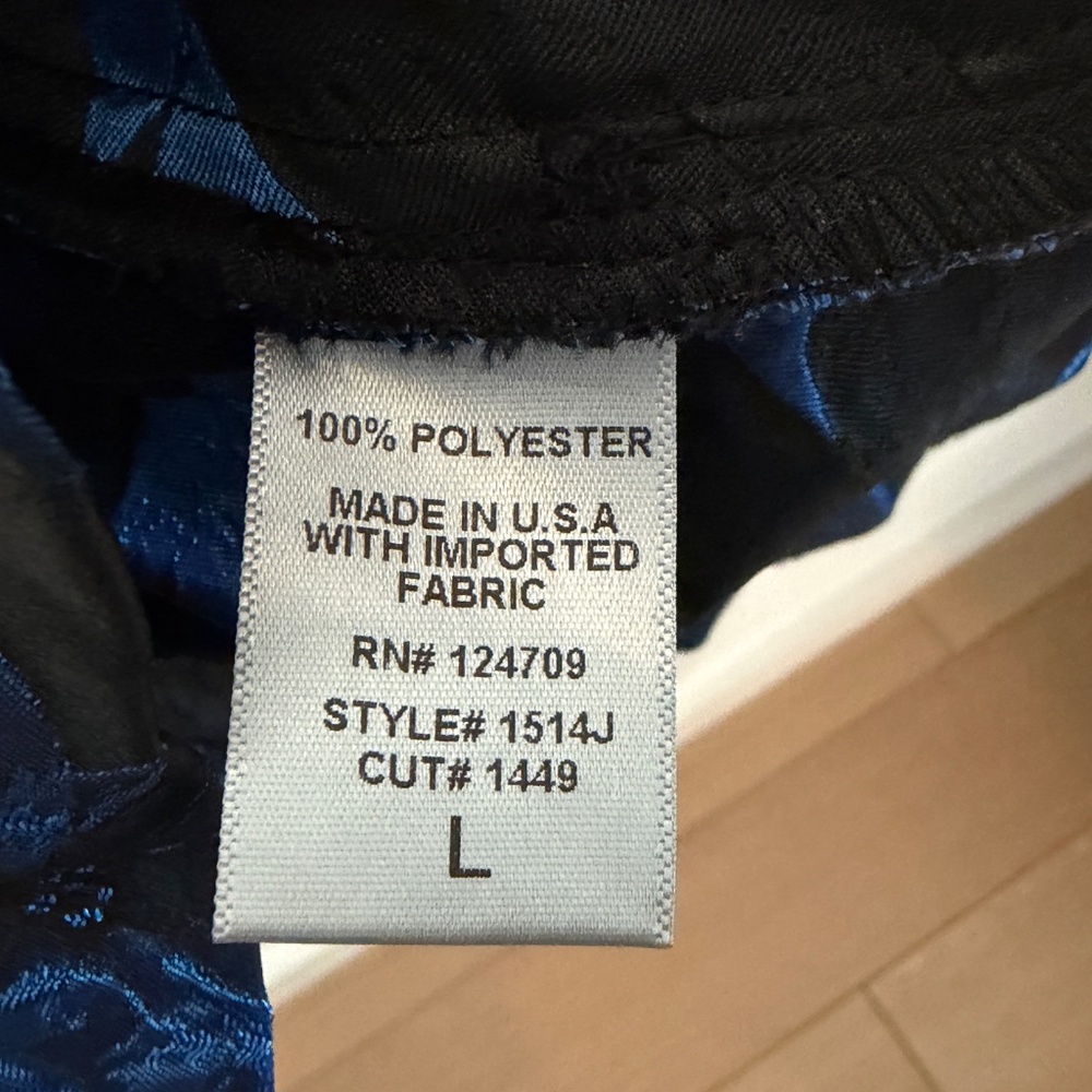 Rich Jacquard IC Collection jacket -- Size L - Picture 6 of 7